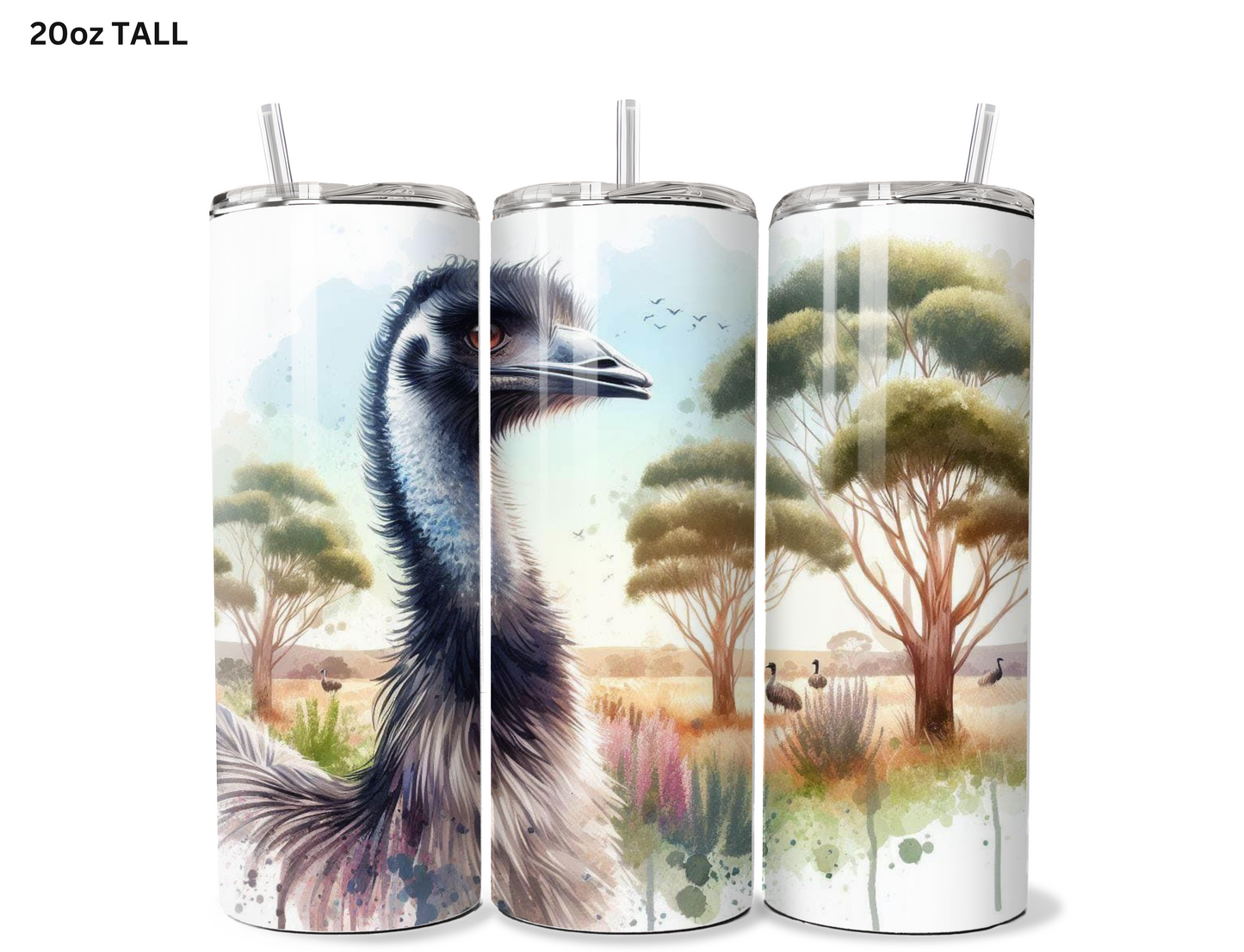 Australian Emu Tumbler