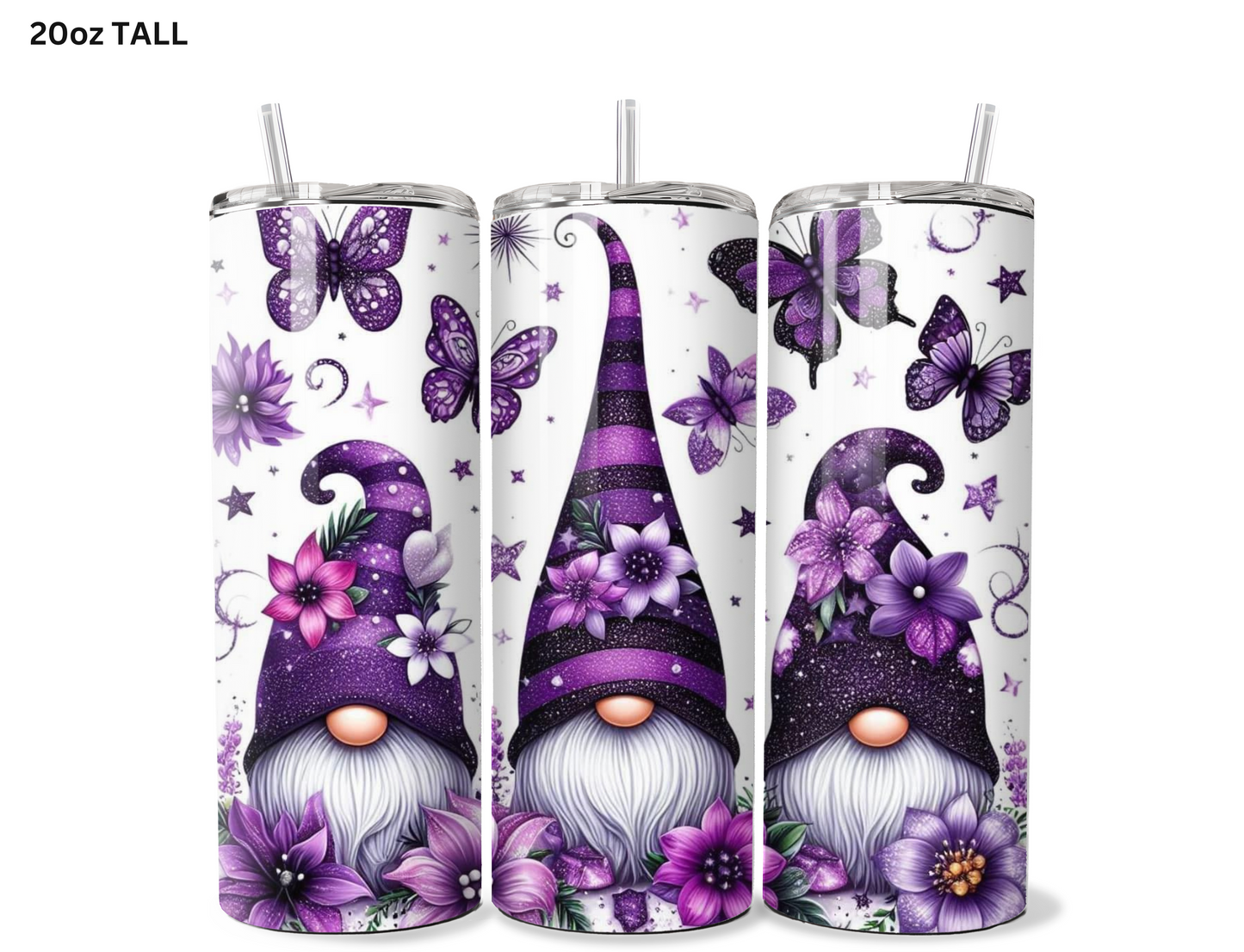 Purple Knomes Tumbler