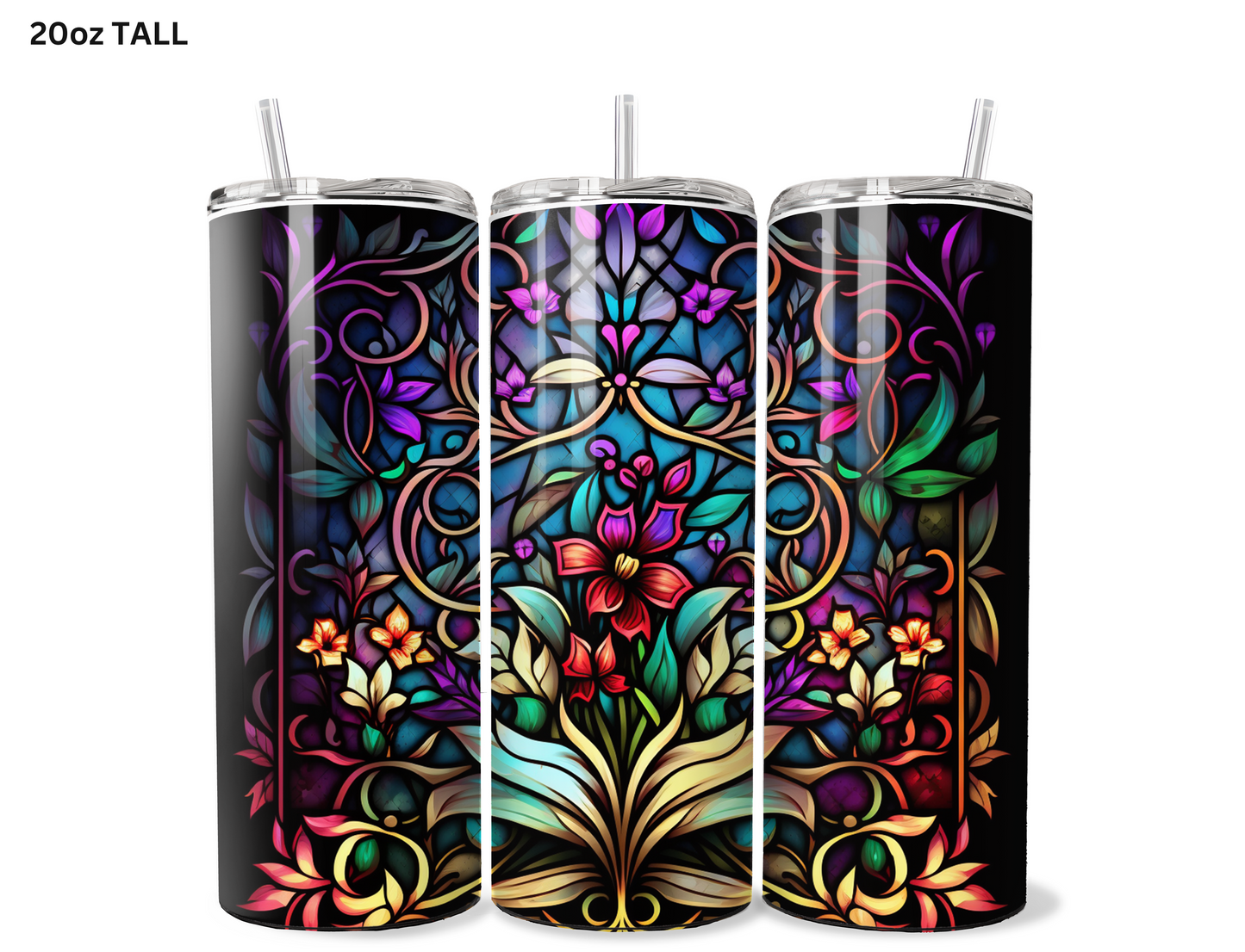 A Floral Medley Tumbler