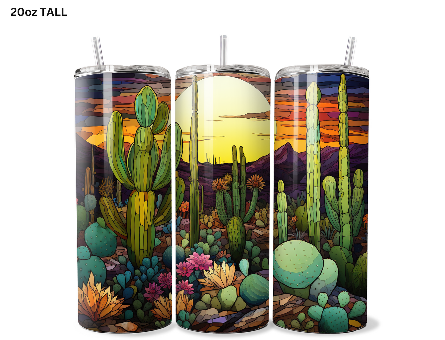 Hot Desert Cactus Tumbler