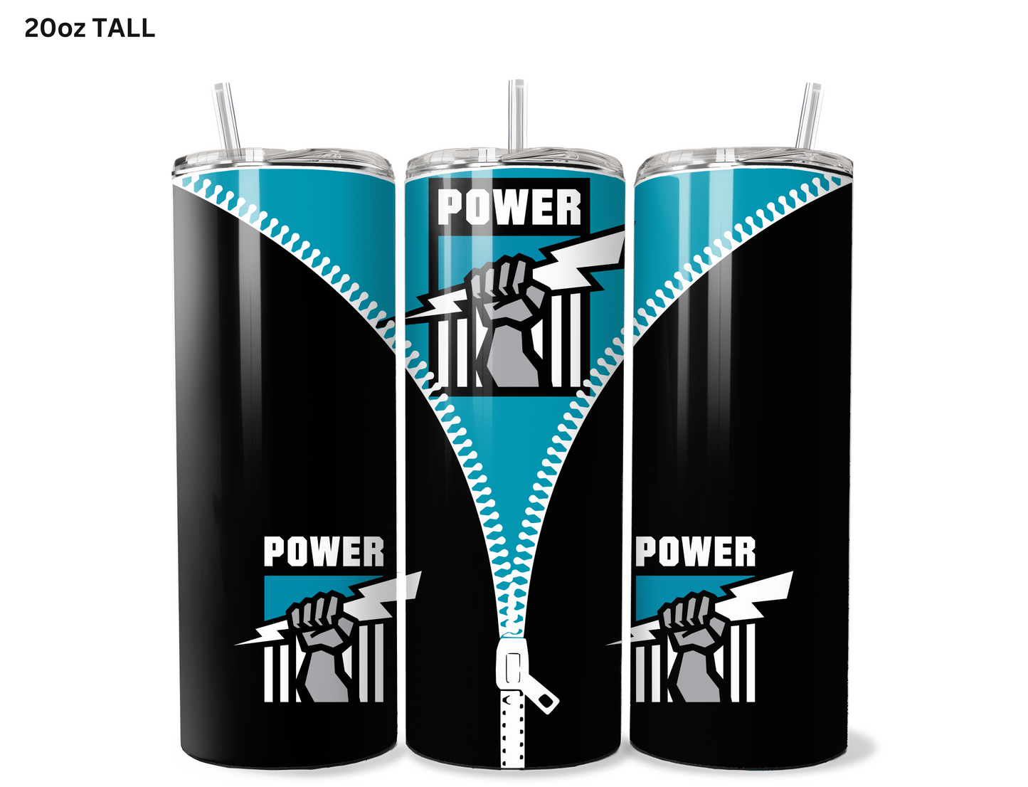 Port Adelaide AFL Zip Tumbler