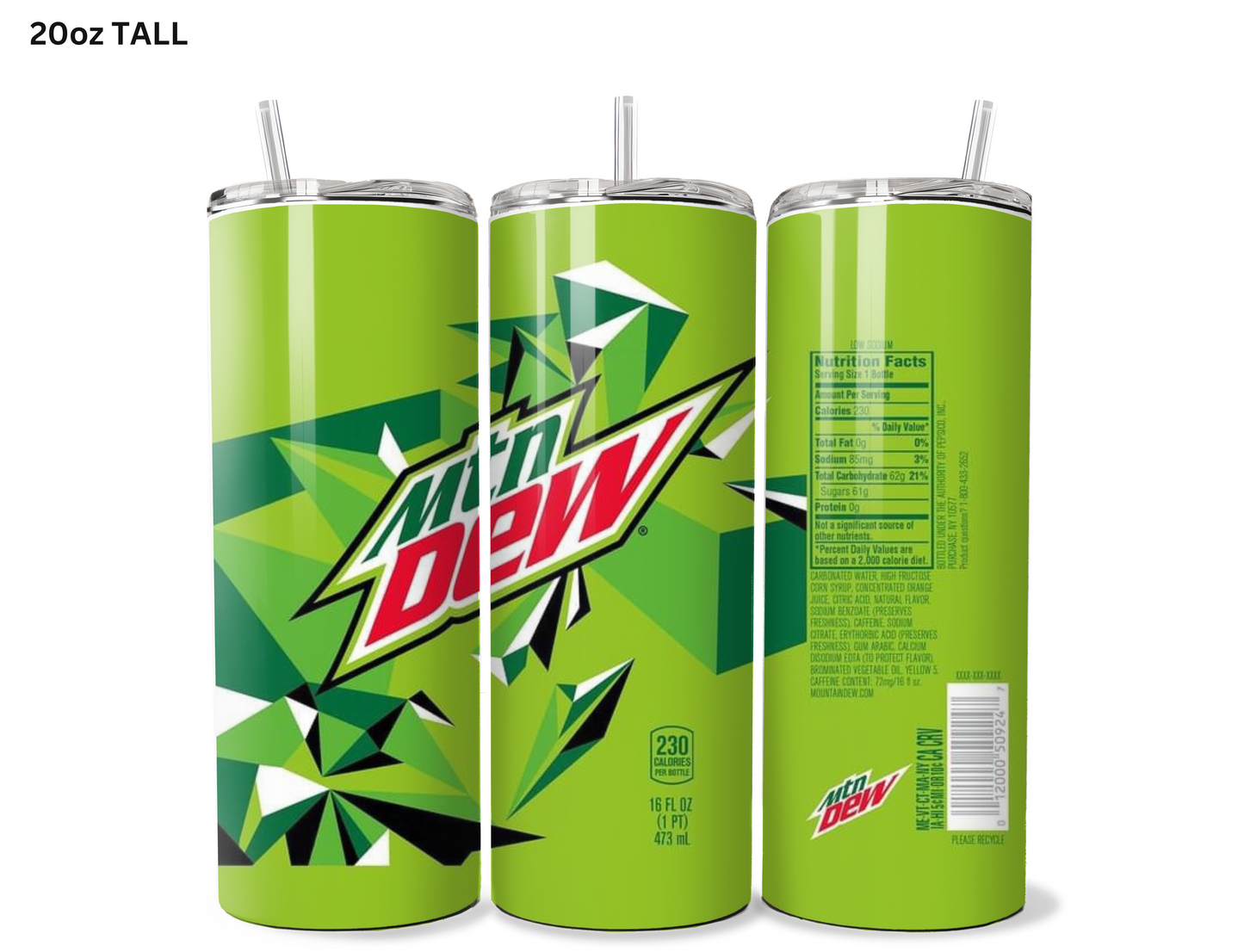 Mountain Dew Tumbler