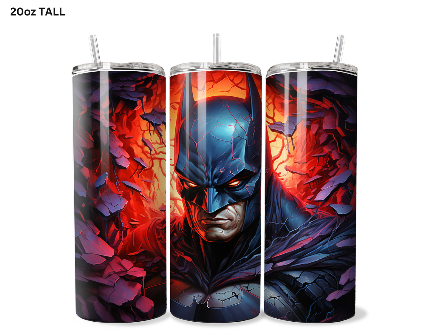 Batman (Face) Wall Break Tumbler