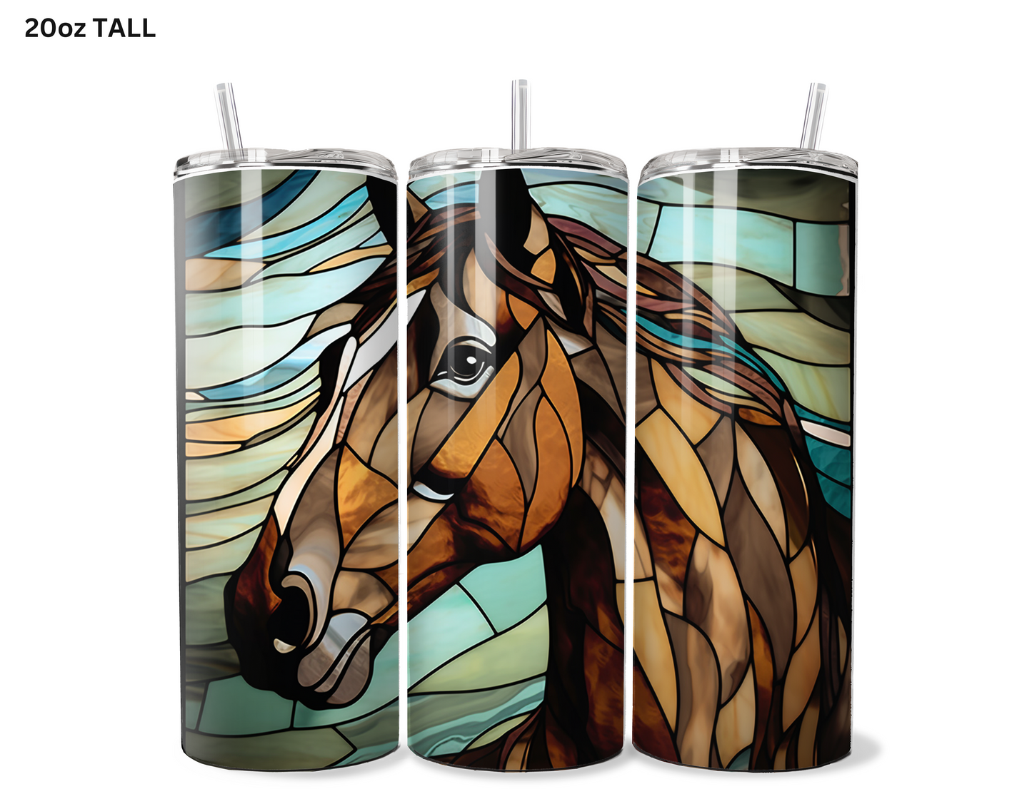 The Majestic Horse Tumbler