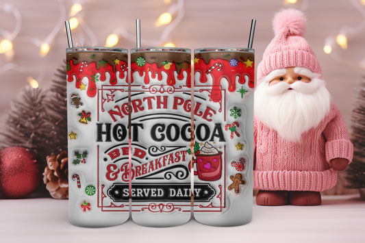 North Pole Hot Cocoa Tumbler