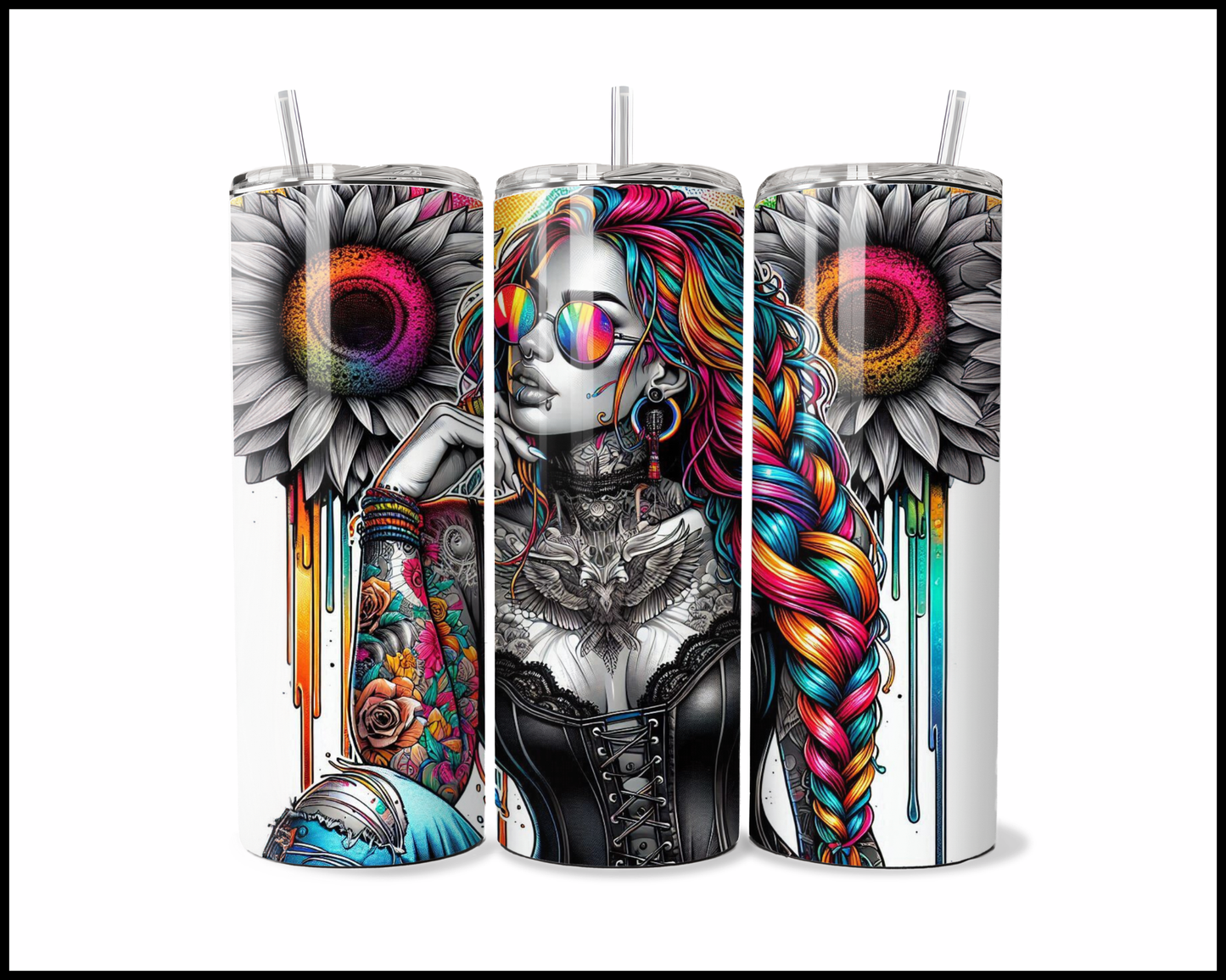 Badass Mama Tumbler (2571)