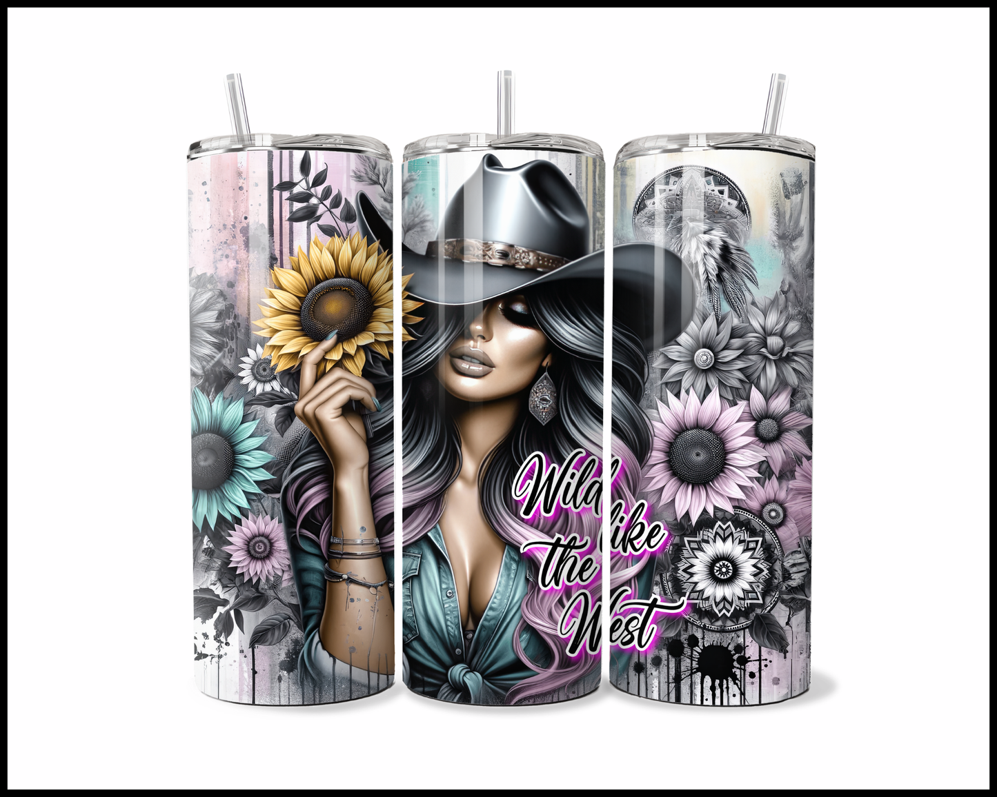 Wild Like The West Tumbler (3801)
