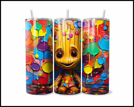 The Neon Flora Colossus Drip Tumbler (1596)