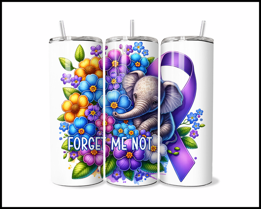 Forget Me Not Tumbler (3675)