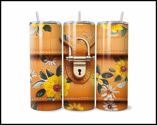 Designer Handbag Inspired Tumbler (139)