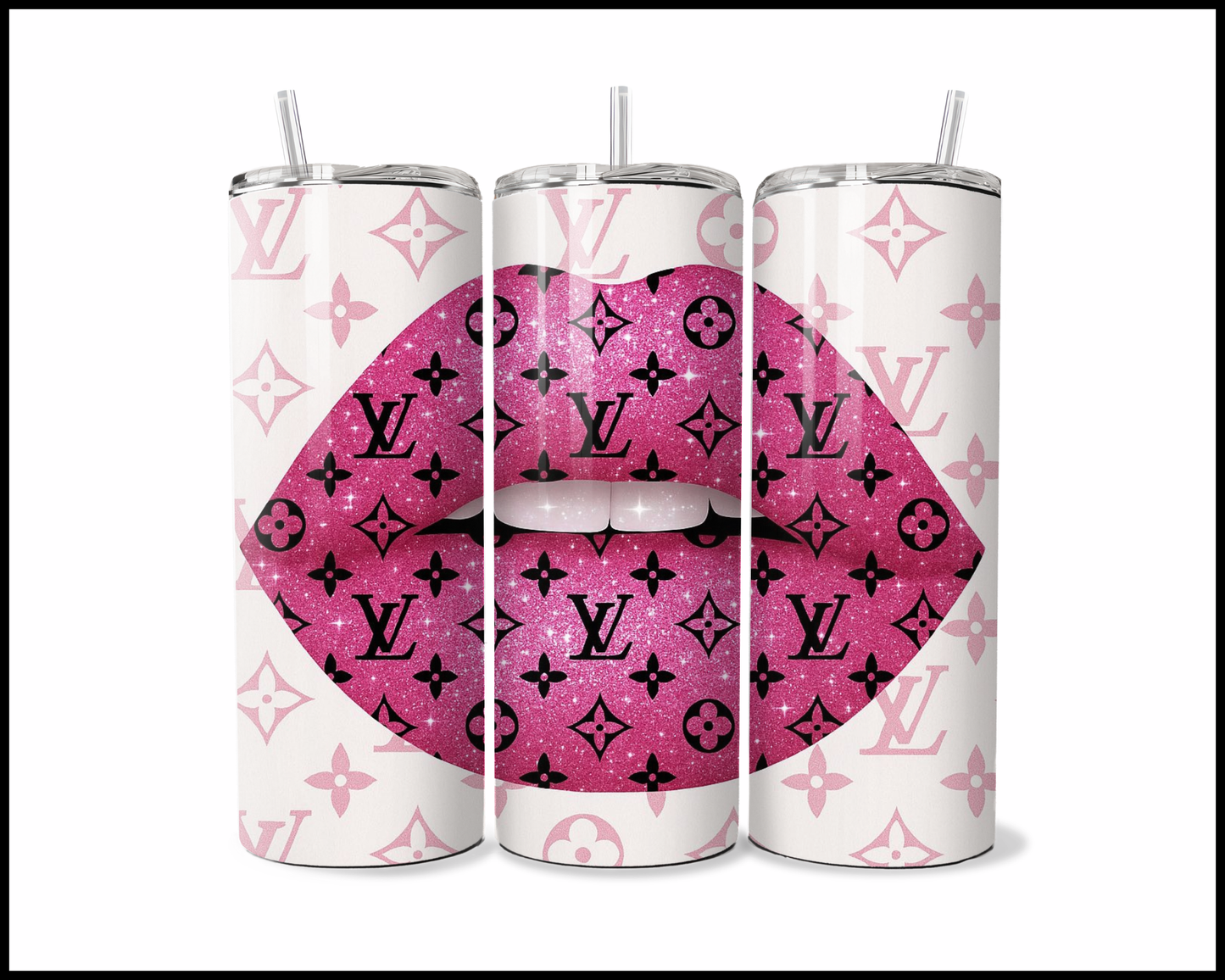 Blush Luxe Lips Tumbler (4785)