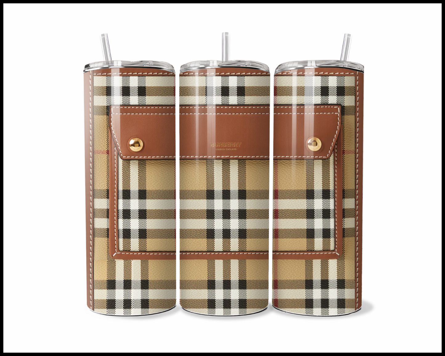 Designer Handbag Inspired Tumbler (009)