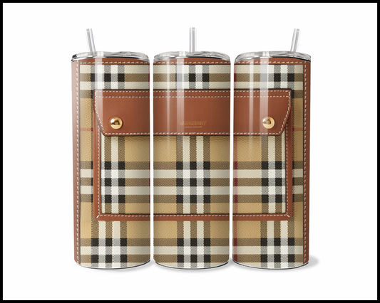 Designer Handbag Inspired Tumbler (009)