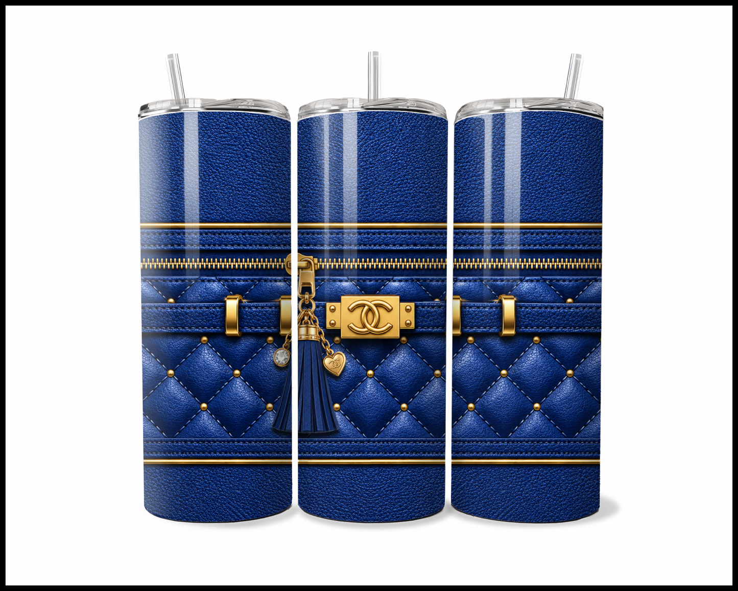 Designer Handbag Inspired Tumbler (038)
