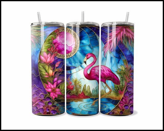 Flamingo Dreams Tumbler (2521)
