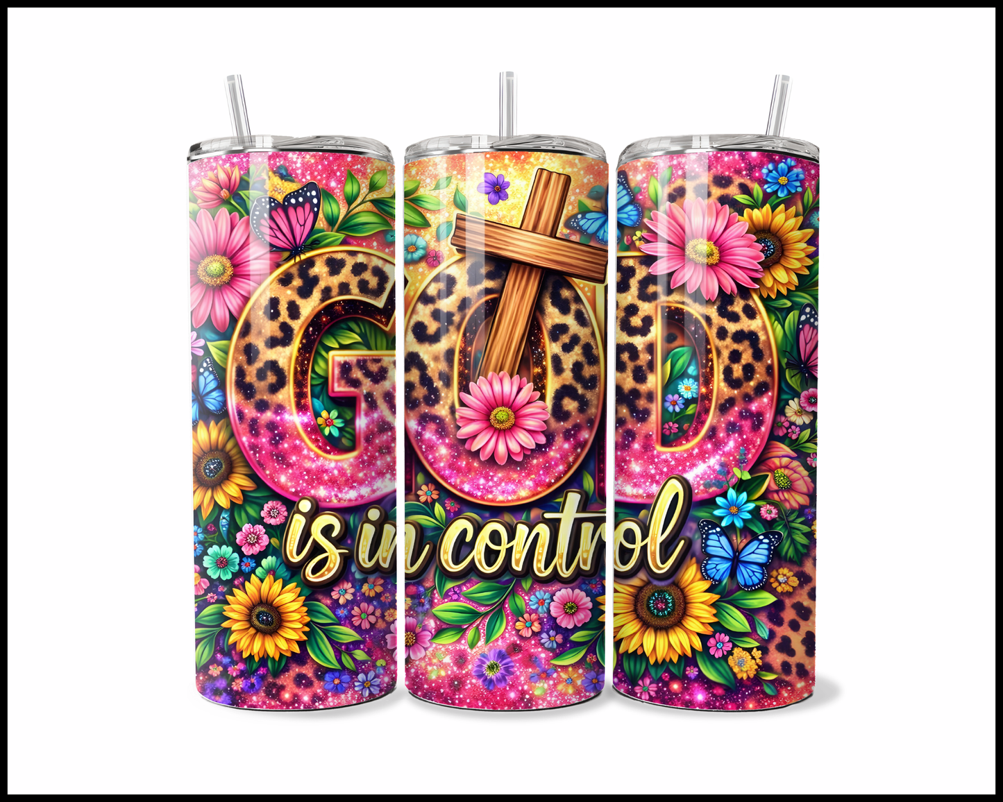 God Is In Control Tumbler (3760)