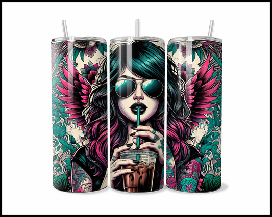 Sassy Angel Tumbler (3739)
