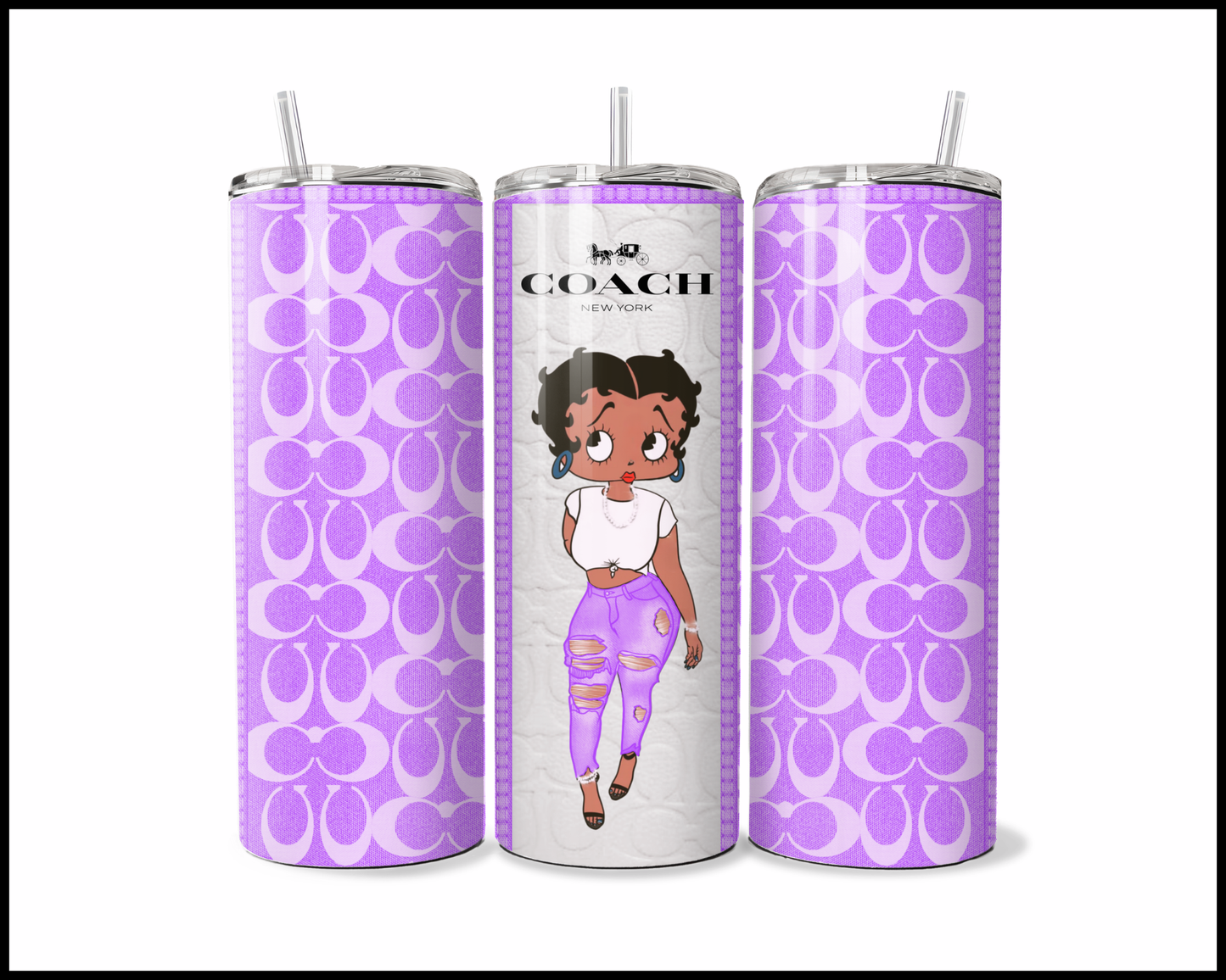 Designer Handbag Inspired Tumbler (130)
