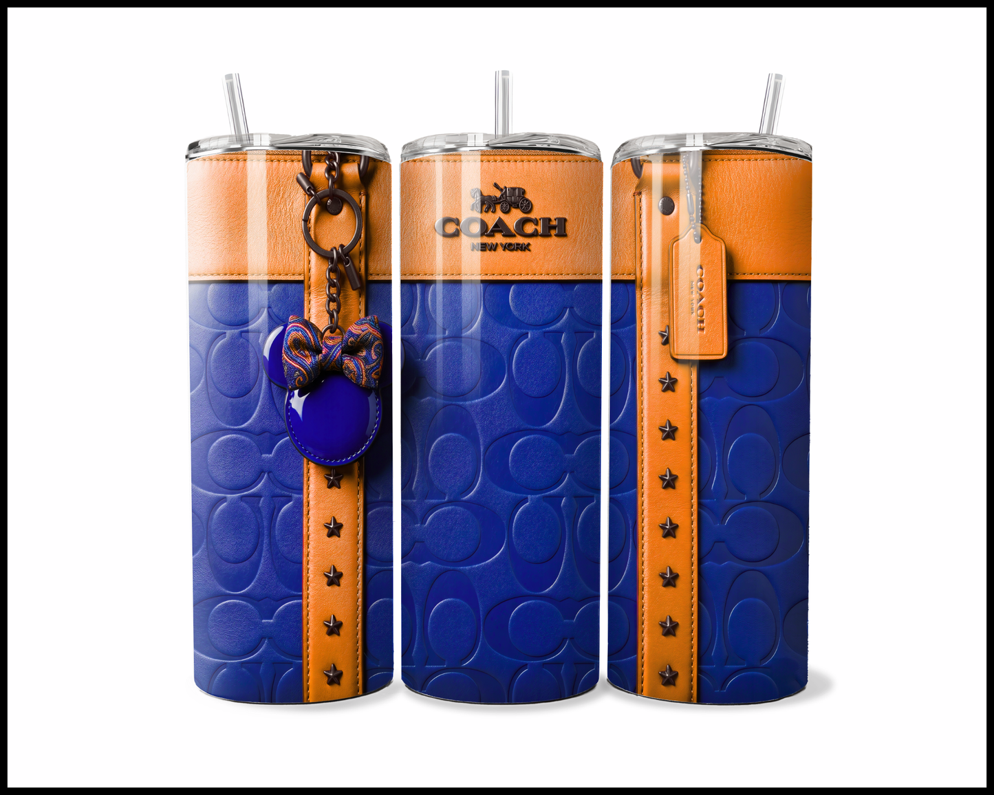 Designer Handbag Inspired Tumbler (338)