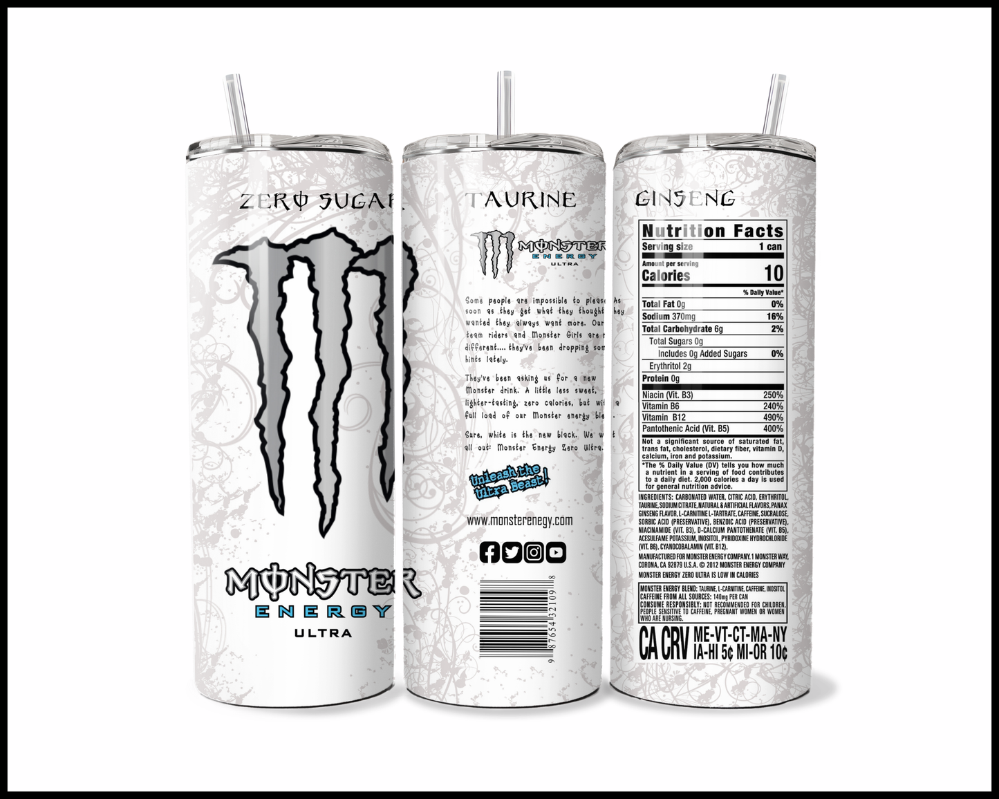 Monster Energy Drink Tumbler (3330)
