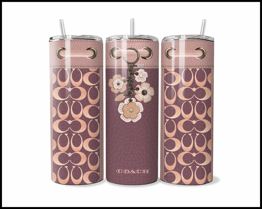 Designer Handbag Inspired Tumbler (111)