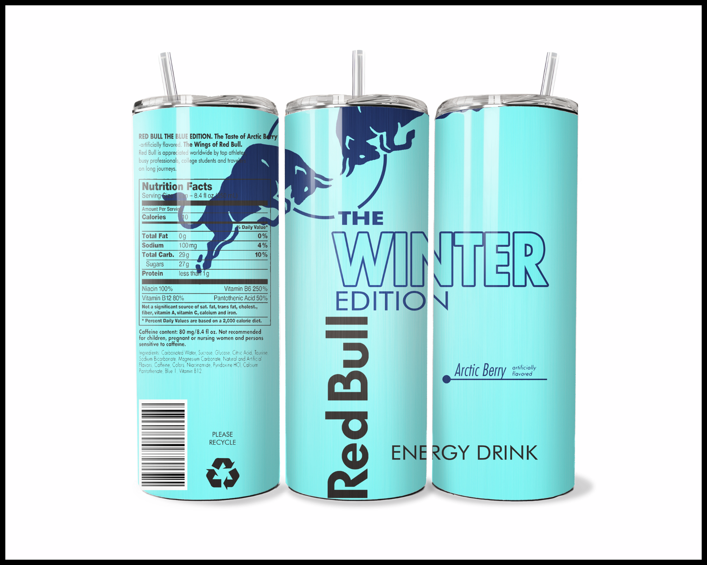 Red Bull Limited Edition Energy Drink Tumbler (3192)