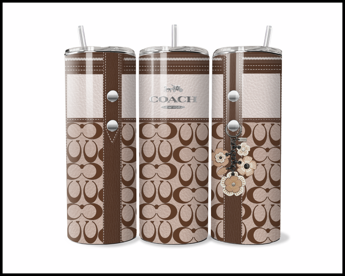 Designer Handbag Inspired Tumbler (153)