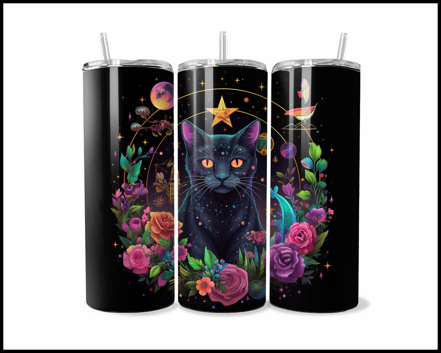 Cosmic Cat Tumbler (4019)