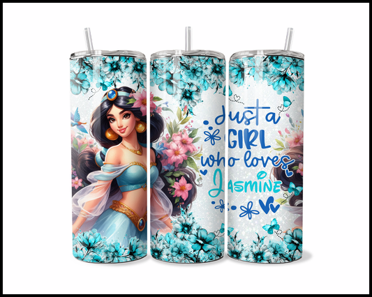 Just A Girl Who Loves Magic Carpets Tumbler (4402)