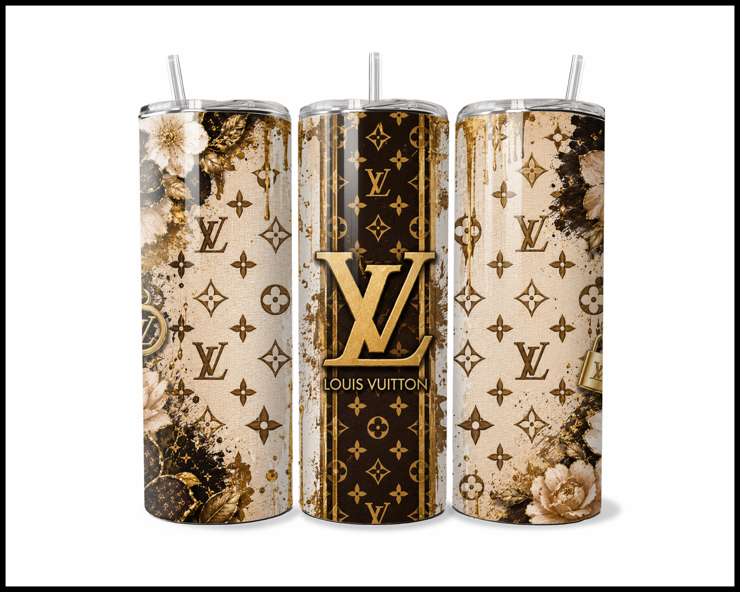 Shopaholic Out of Your Luggage Bracket Tumbler (4811)