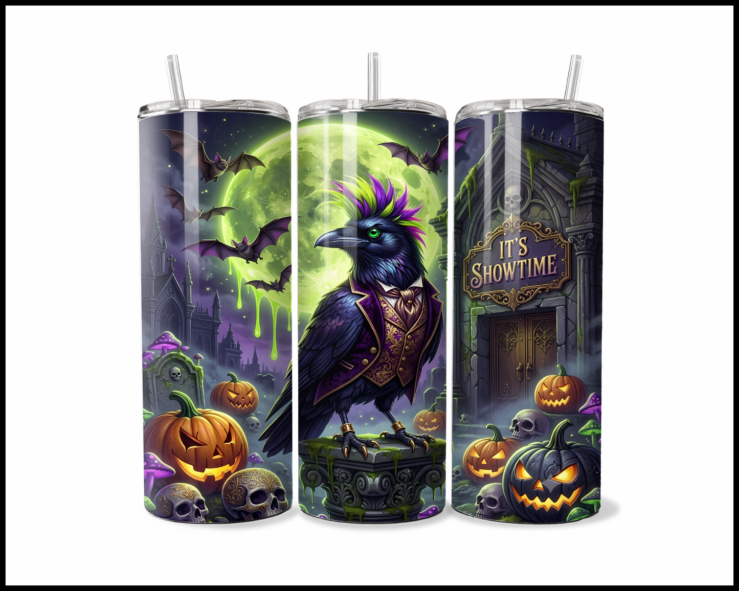 It’s Crowtime! Tumbler (4732)