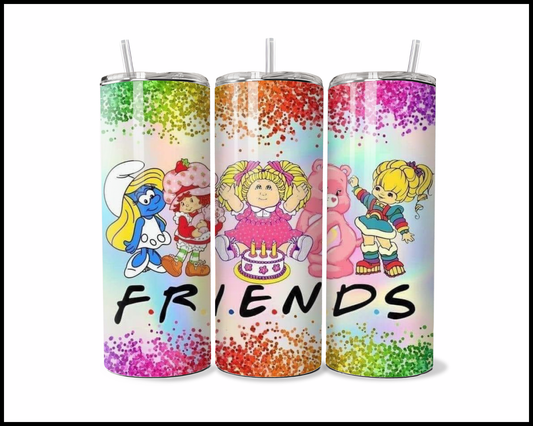 Sweet 80s Besties Tumbler (1141)