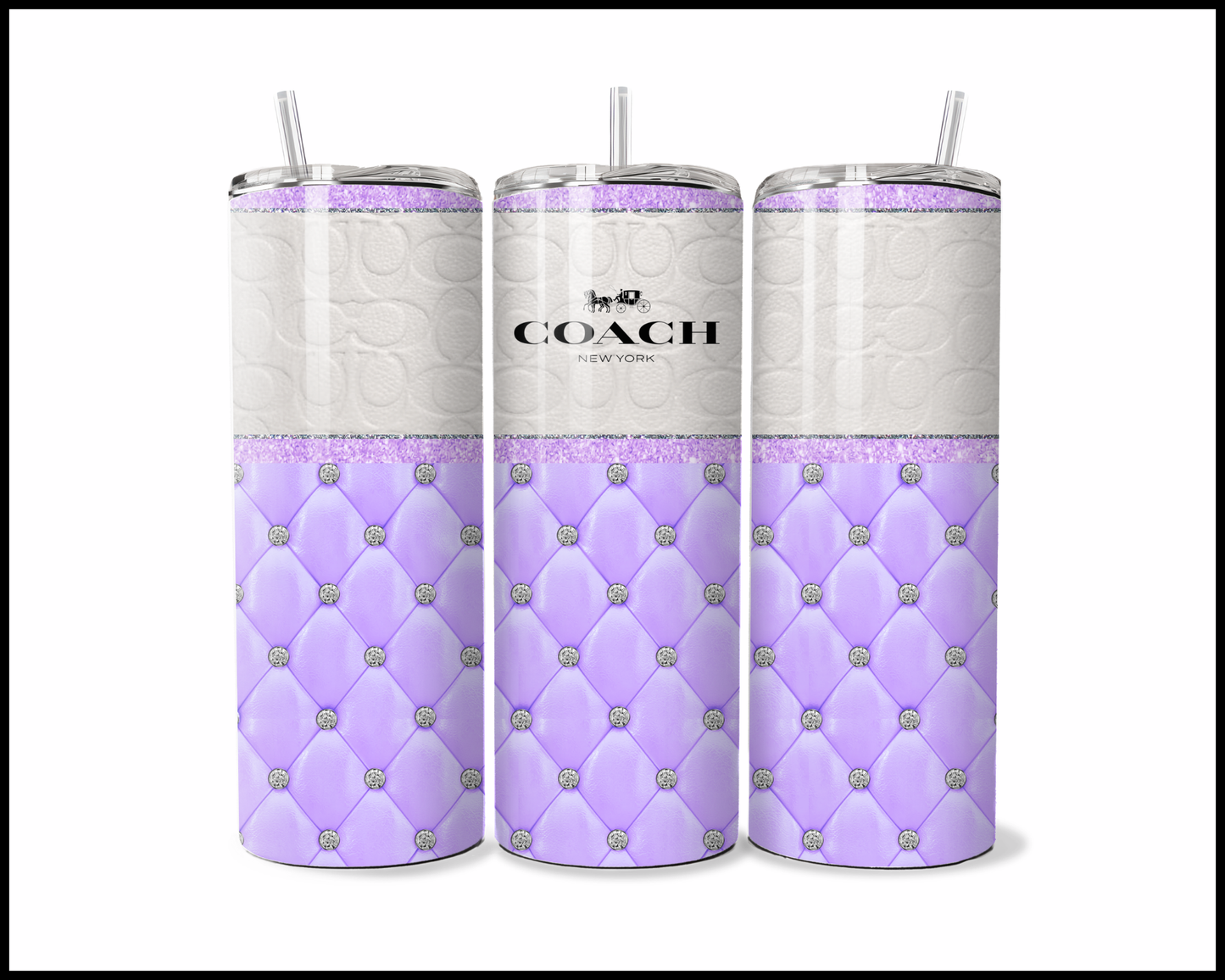 Designer Handbag Inspired Tumbler (113)