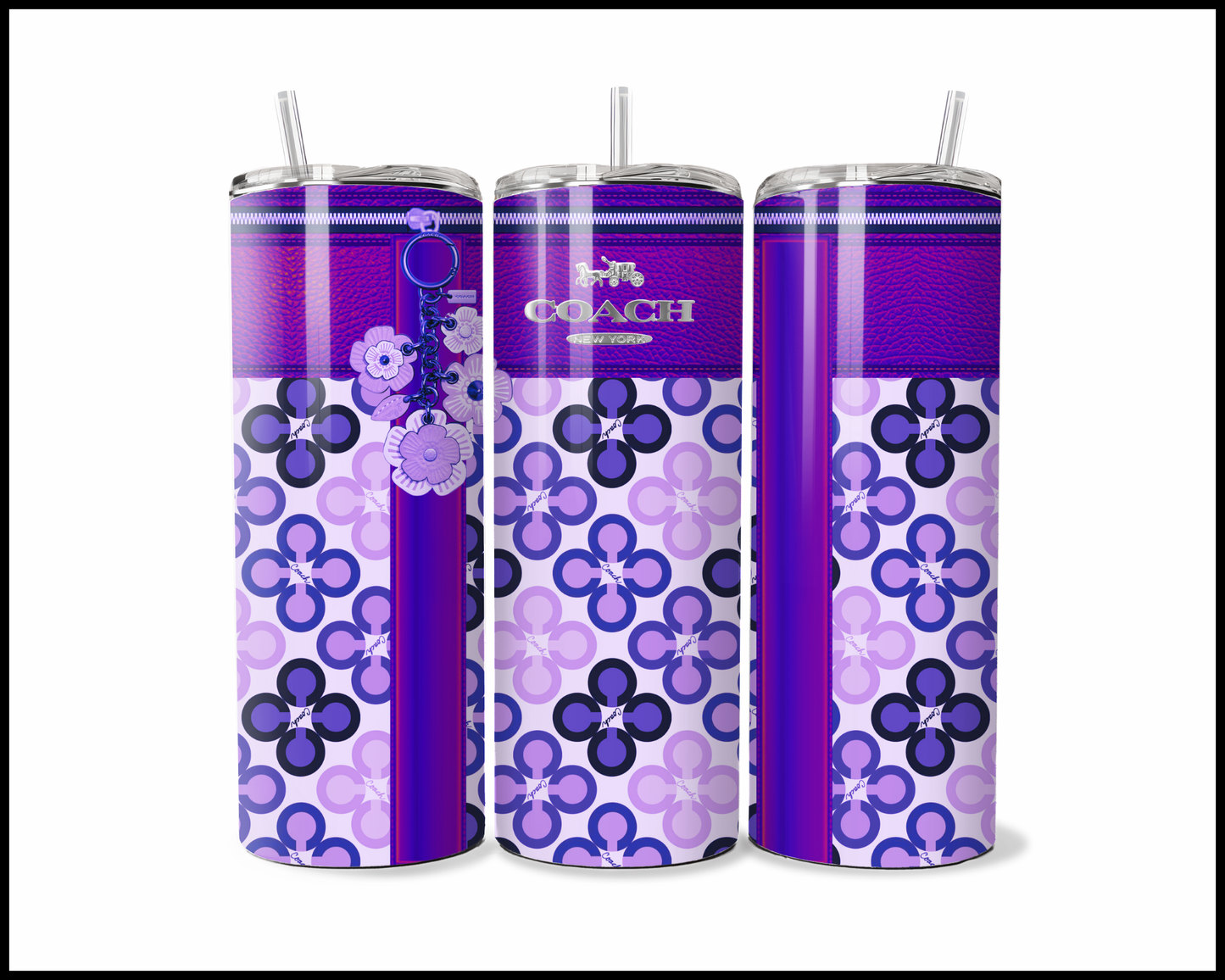 Designer Handbag Inspired Tumbler (157)