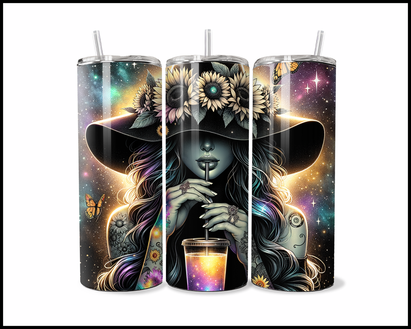 Little Nebula Flutter Tumbler (3740)