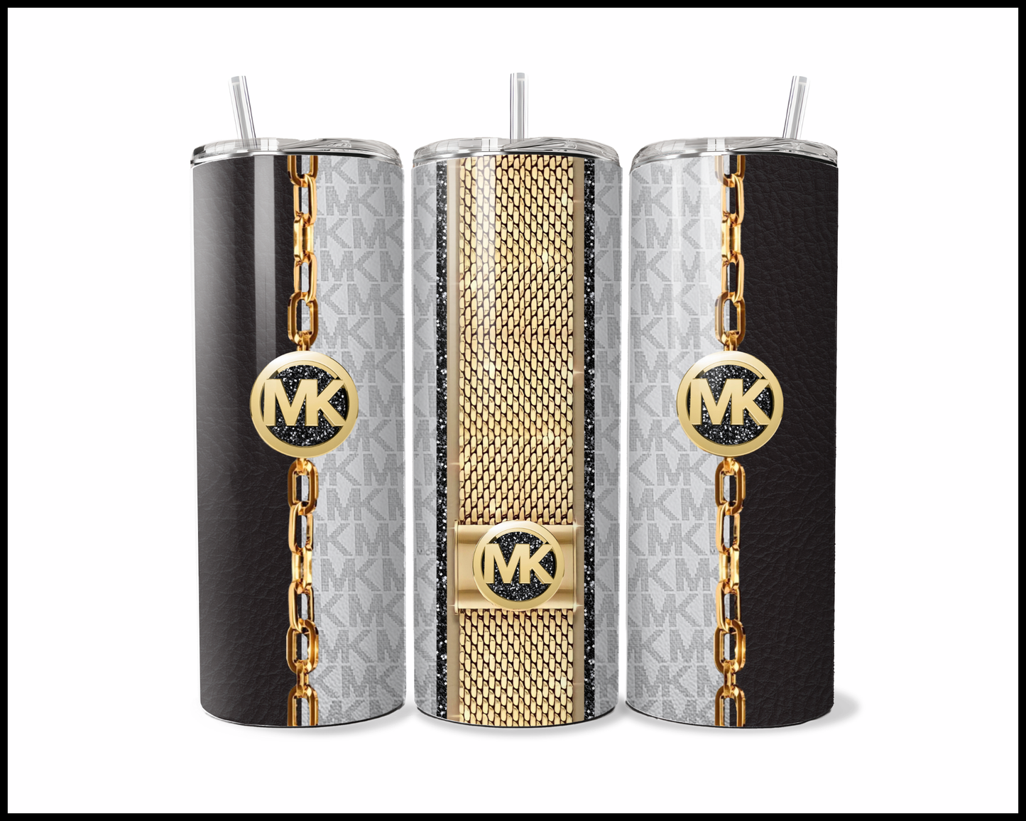 Designer Handbag Inspired Tumbler (007)