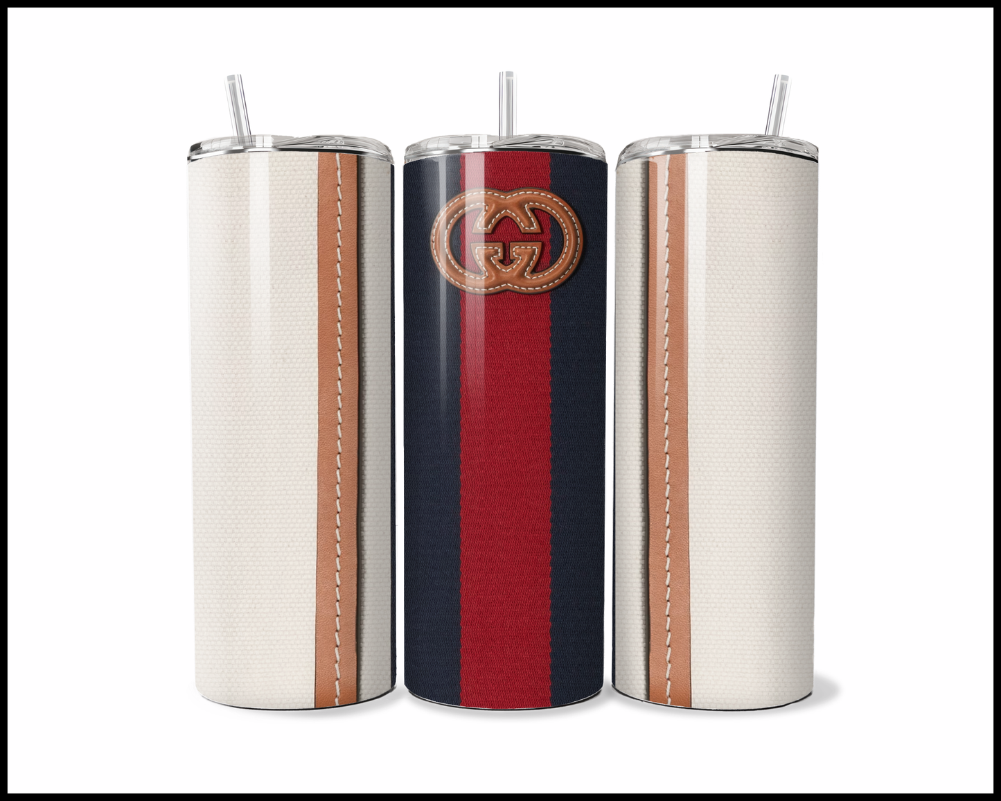 Designer Handbag Inspired Tumbler (011)