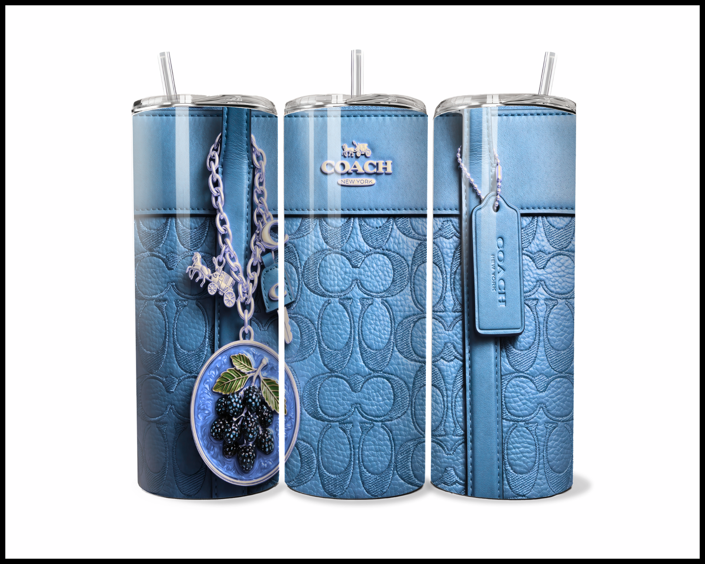 Designer Handbag Inspired Tumbler (324)