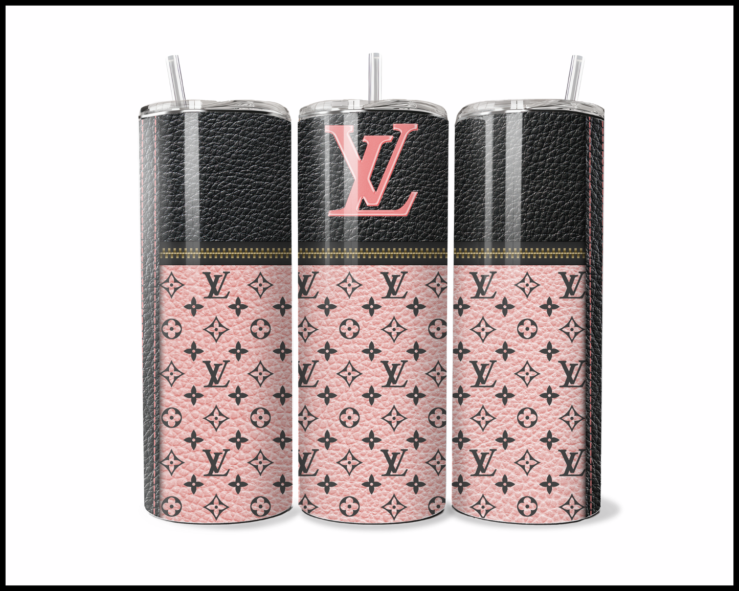Designer Handbag Inspired Tumbler (054)