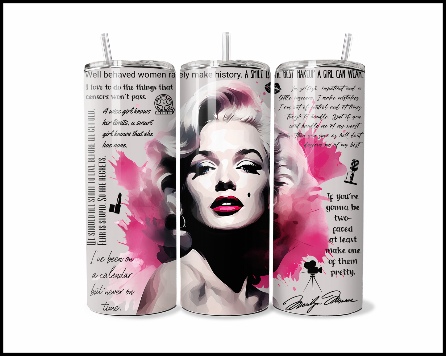 Marilyn Monroe Tumbler (4445)