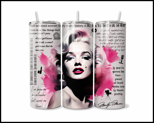 Marilyn Monroe Tumbler (4445)