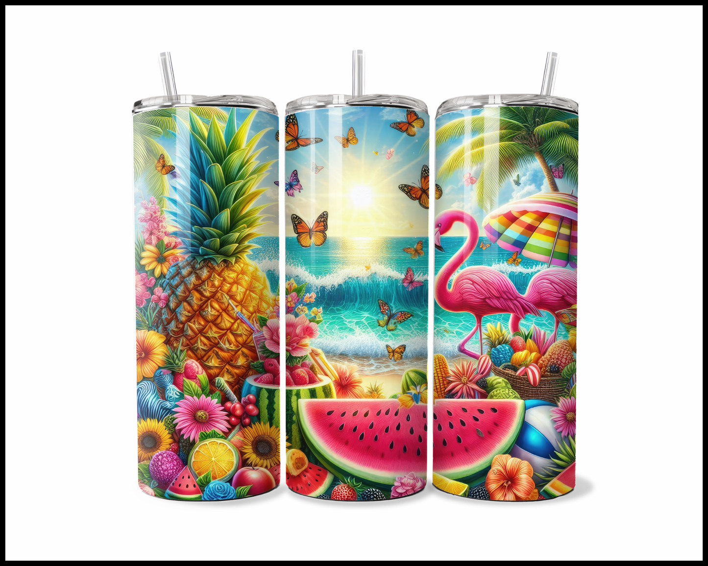 Sweet Flamingo Oasis Tumbler (3761)