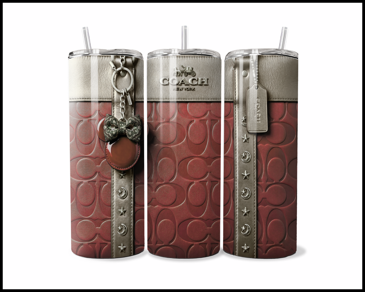 Designer Handbag Inspired Tumbler (338)
