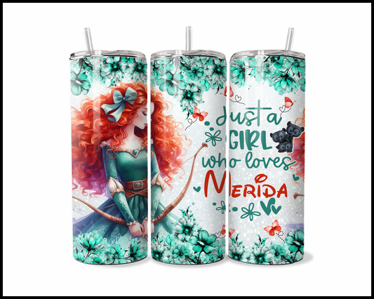 Just A Girl Who Loves Forest Adventures Tumbler (4404)