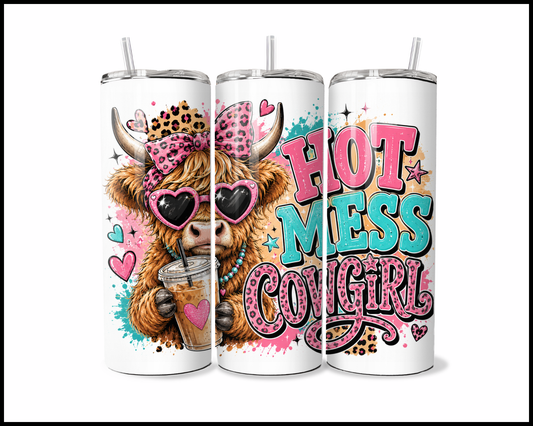 Hot Mess Cowgirl Tumbler (4175)