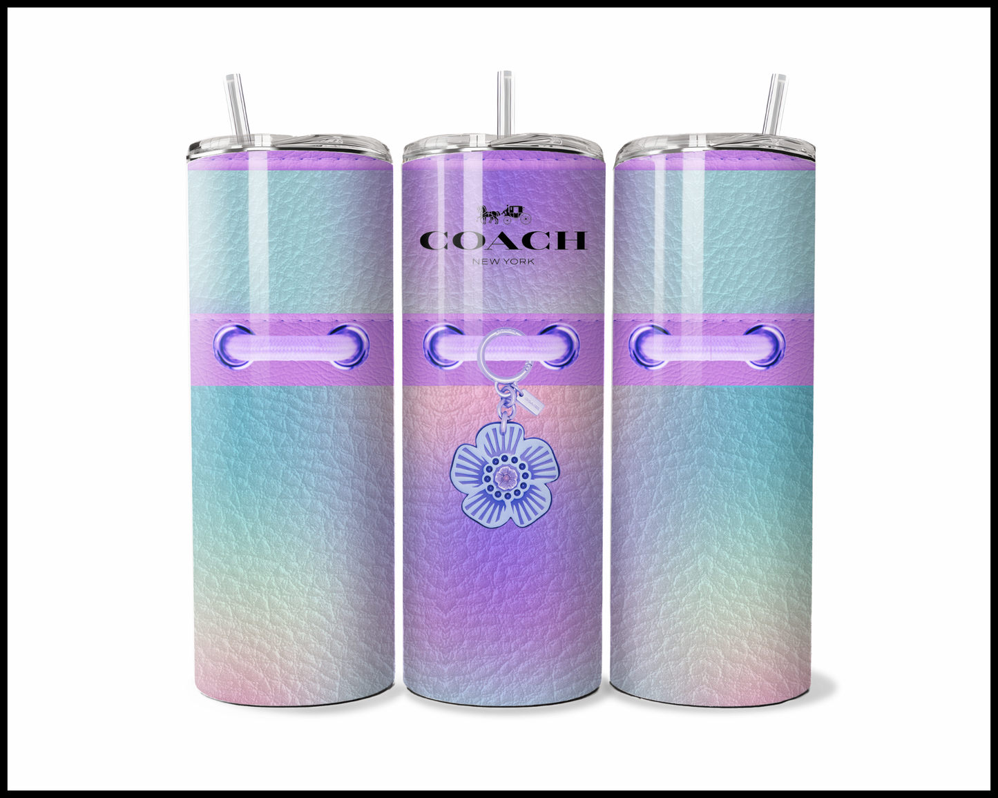Designer Handbag Inspired Tumbler (132)