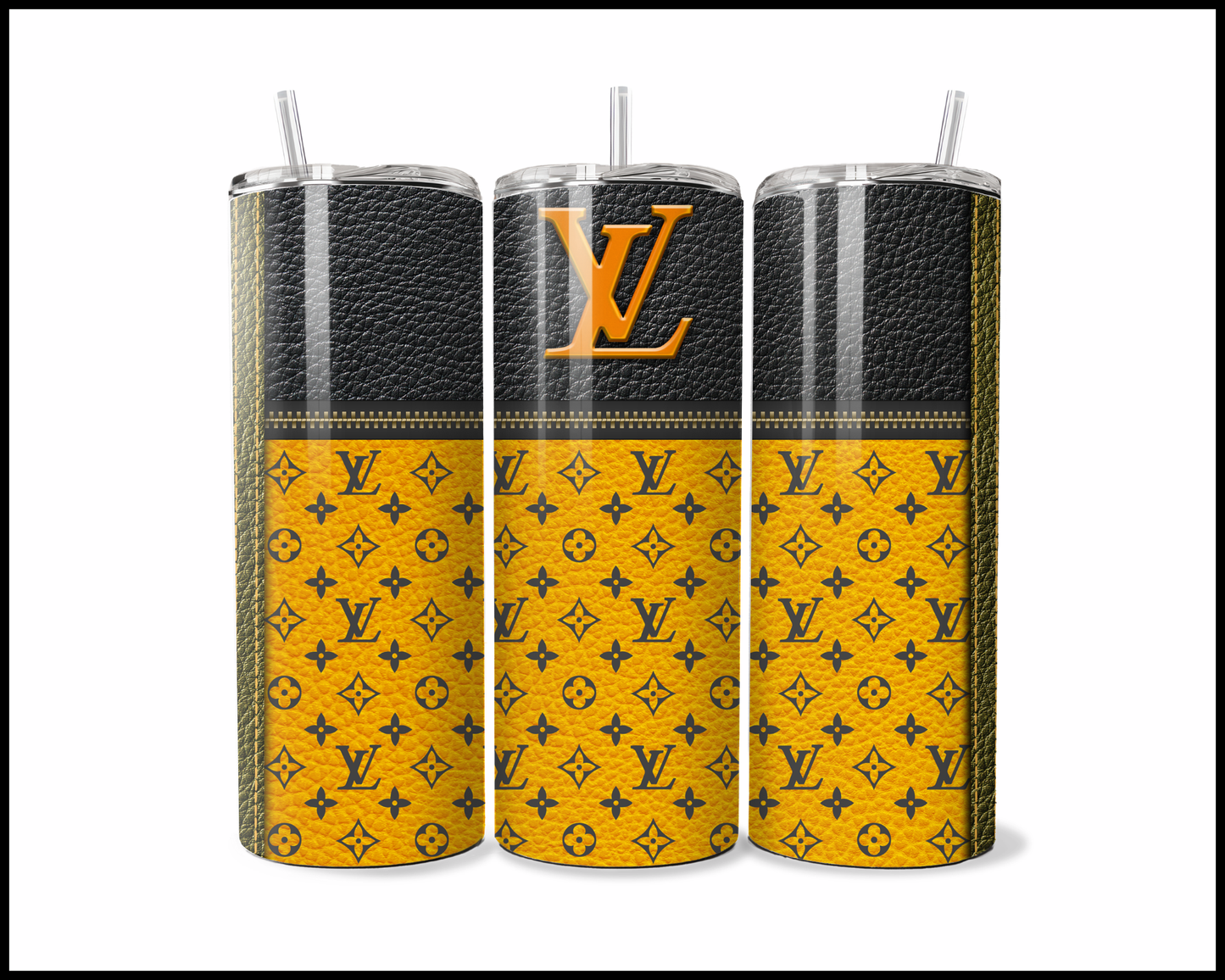 Designer Handbag Inspired Tumbler (054)