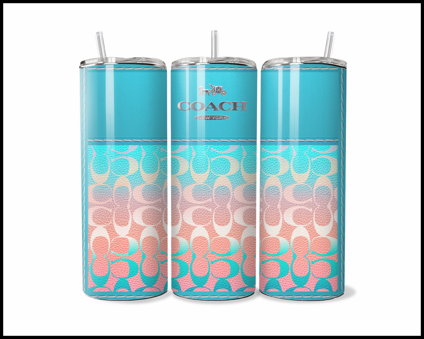 Designer Handbag Inspired Tumbler (112)