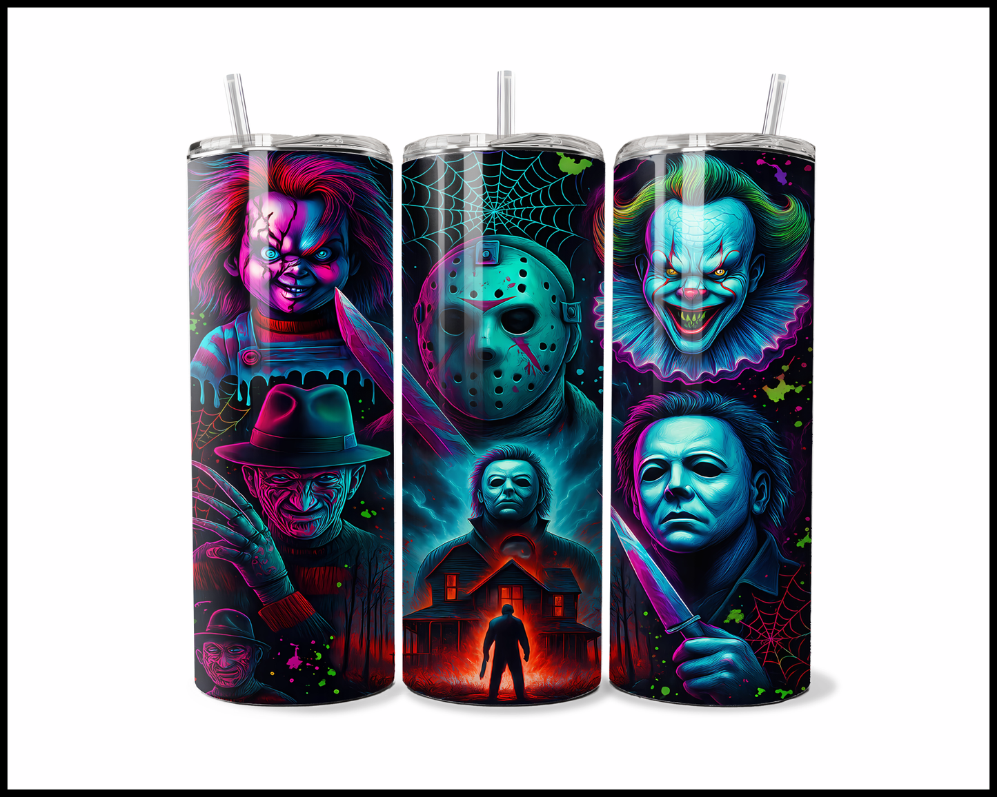 Neon Nightmare Tumbler (4383)