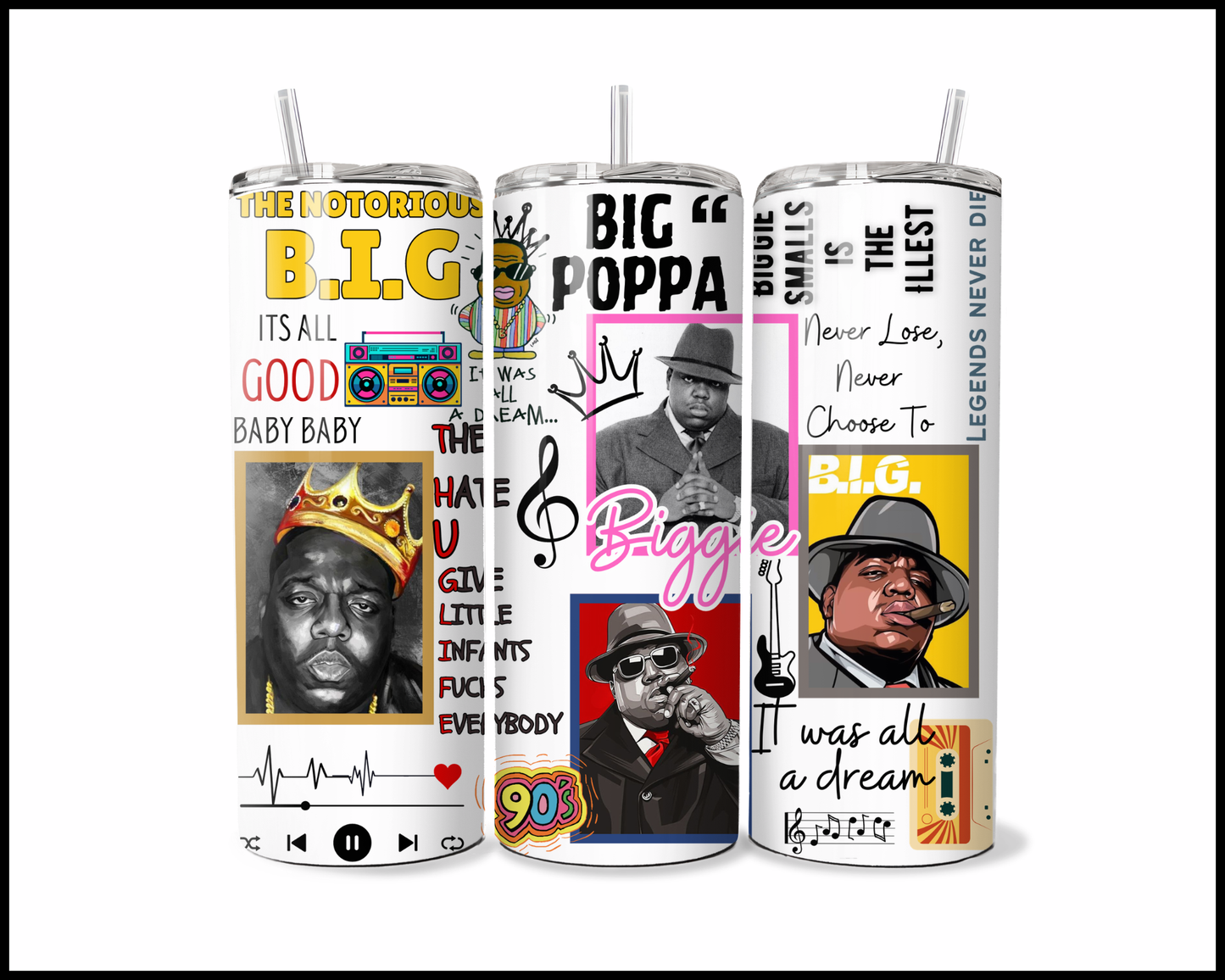 The Notorious B.I.G. Tumbler (5267)